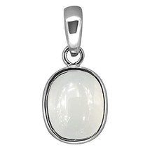 GEMS White Moonstone 15.25 Ratti 14.50 quilates piedras preciosas colgan... - $20.92