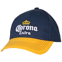 Corona Extra Crown Logo Adjustable Snapback Hat Blue - £19.73 GBP