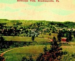 Birds Eye View Brockwayville Pensylvania PA 1913 DB Postcard - $9.76