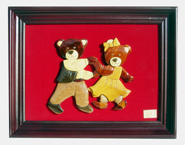 Woodee Bears Unique Carved Bear Sculpture Framed Art 12 - £23.63 GBP