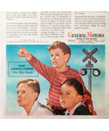 1944 General Motors Transportation Advertisement WW2 Era Trains Boats DWP7A - €21,45 EUR
