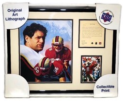 Steve Young San Francisco 49ers 1996 Framed Lithograph Art Print Photo - £7.79 GBP