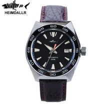 Heimdallr Monster Diver men Watch Frost Blue Dial Sapphire Crystal NH35 Automati - £361.84 GBP