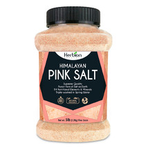 Herbion Himalayan Pink Salt – 5 lb. (2.2 Kg) Jar - Fine Grain - Pack of 1 - £13.58 GBP