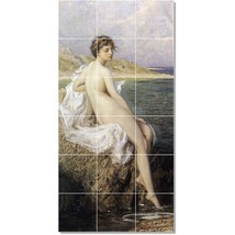 Herbert James Draper Nudes Painting Ceramic Tile Mural BTZ22332 - £141.59 GBP+