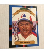 1987 Donruss Montreal Expos Hall of Famer Tim Raines Diamond Kings Card #2 - $49.42 MXN