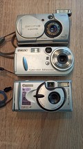 3 vintage digital cameras. Not workers 2 - £30.18 GBP