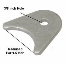 Weld On Radiused Mounting Tab For 1.50 Inch Tubing With 3/8 Inch Hole - ... - $33.95