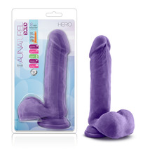 Au Naturel Bold Hero 8&quot; Dildo Purple - $39.38