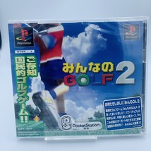 NEW SEALED Minna no Golf 2 (Hot Shots Golf 2) Playstation Ps1 unopened Everybody - £63.85 GBP