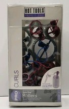 Pro Curls Sure Grip Hair Rollers Assorted Sizes Helen Of Troy 15ct Nip - £11.74 GBP