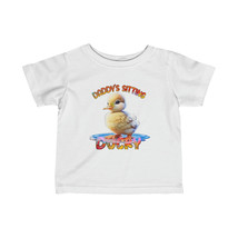 Daddy Sitting Ducky Infant Fine Jersey T-shirt | Baby Clothing D9ZL - £18.07 GBP+