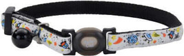 Galaxy Glow in the Dark Adjustable Cat Collar with Breakaway Safety Feature - £7.15 GBP