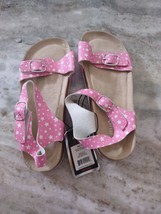 Delia&#39;s Size 3 Girls Sandals Pink With Stars - £20.43 GBP