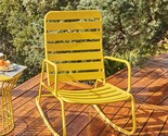 Poolside Roberta Outdoor Rocking Chair, Yellow, Novogratz 88065Ylw1. - $111.98
