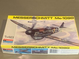 Vintage 1990  Monogram Messerschmitt Me-109G 1:48 NEW - $14.42