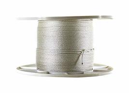 Wellington 1/8&quot; Dia. x 1000&#39; L White Solid Braided Nylon Cord - Case of: 1 - $73.57