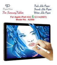 PaperVeer Matte Film Anti-Glare Screen for Apple iPad Mini 6 8.3&quot; (2021) - $15.99
