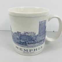Starbucks Coffee Cup Architecture Series Mug Memphis 2008 Tennessee Bluf... - $14.84