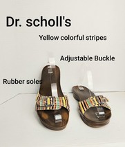Dr Scholls Sandals Stripe Advance Comfort series Boho Size 8 - £22.02 GBP