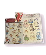 1982 Cut Out Santa Paper Doll Merrimack Costumes Claus Santa Kitty Ornam... - $366.72 MXN