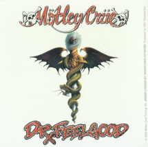 MOTLEY CRUE dr. feelgood 2002 VINYL STICKER official merchandise OOP/VIN... - £3.79 GBP