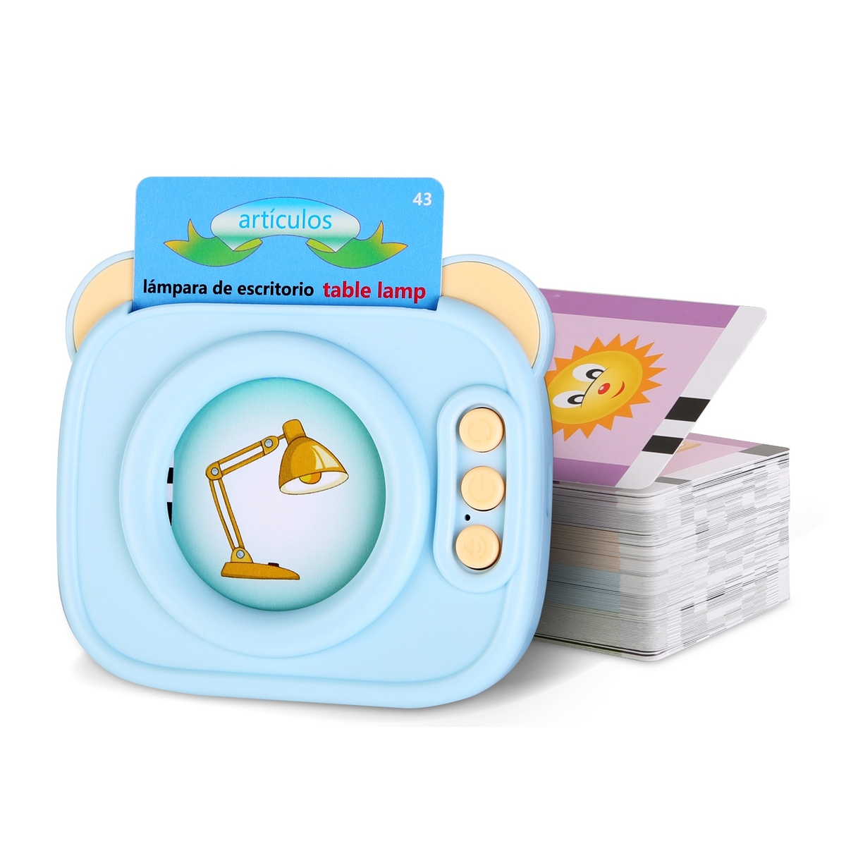 Spanish &amp; English Talking Flash Cards 224 Sight Words Bilingual Flash Ca... - $25.46