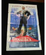 Vintage 1988 Coming To America Original 40"X27" Movie Poster Eddie Murphy - $49.49