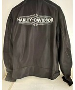 Harley Davidson Black Mesh Riding Jacket XXL w/ Shoulder Elbows Pads - $2,558.32 MXN