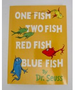 Dr Seuss ~ One Fish Two Fish Red Fish Blue Fish ~ Mini Book DJ Stocking ... - £11.64 GBP