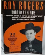 RAY ROGERS ORIGINAL 1947 SONG FOLIO / SOUVENIR PROGRAM - VG CONDITION - $20.00