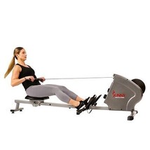 Magnetic Rowing Machine Rower, 11 lbs Flywheel &amp; LCD Monitor with Tablet... - $363.15