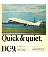 1968 McDonnell Douglas DC-9 Plane Advertisement Vintage Aviation Jet DWW11B - $460.99 MXN