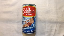 Vintage Schmidt Water Skier Beer Can Steel  ac - $276.49 MXN