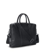 Shinola Navigator Leather Computer Briefcase in Black 15x11x2 5.5 liters - $399.99