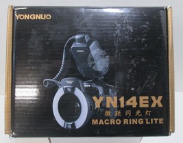 YONGNUO YN-14EX YN14EX TTL Macro Ring LED Flash for Canon EOS 5D - READ - $66.49