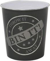 Small Bin It Waste Paper Bin Round Trash Can Lightweight Plastic Rubbish Bin - £7.85 GBP