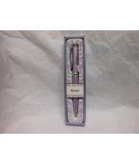 Personalized Violet Ball Point Pen With Gift Box, Inscribed Kristen NEW - $184.40 MXN