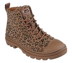 Women&#39;s Skechers Roadies Feline Fierce Boots, 155556 /LPD Multiple Sizes Leopard - £79.05 GBP