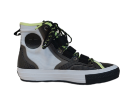 CONVERSE Unisex Scarpe Chuck Taylor All Star Nero/Bianco/Verde Taglia EU 42.5 - £77.81 GBP