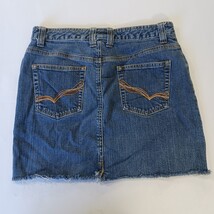 Canyon River Blues RN#15099 Women's Denim Pencil Frayed Skirt Size 6 (30×15) image 11