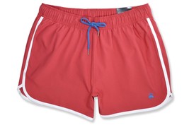 Brooks Brothers Red 4&quot; Contrast Pipe Swim Trunk Shorts, Medium M BB-2311 - $88.61