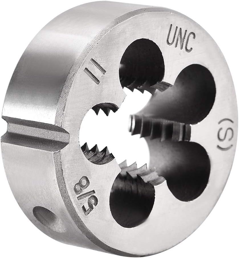 Uxcell 5/8-11 Unc Round Die, Machine Thread Right Hand Threading Die, Al... - $35.98