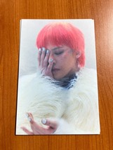 G-Dragon Official POSTCARD &#39;&#39;Übermensch WORLD TOÜR&#39; Kpop Authentic Rare - $4.97