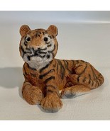 Vintage Stone Critters Laying Tiger SC-048 Collectible Animal Figure Mad... - £9.56 GBP