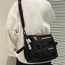 Messenger Bag Outdoor Nylon Satchel Crossbody Shoulder Bag Handbag Bookbag - £18.95 GBP