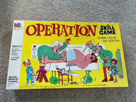 1965 Milton Bradley OPERATION Vintage Board Game (INCOMPLETE/FUNCTIONAL) - £10.99 GBP