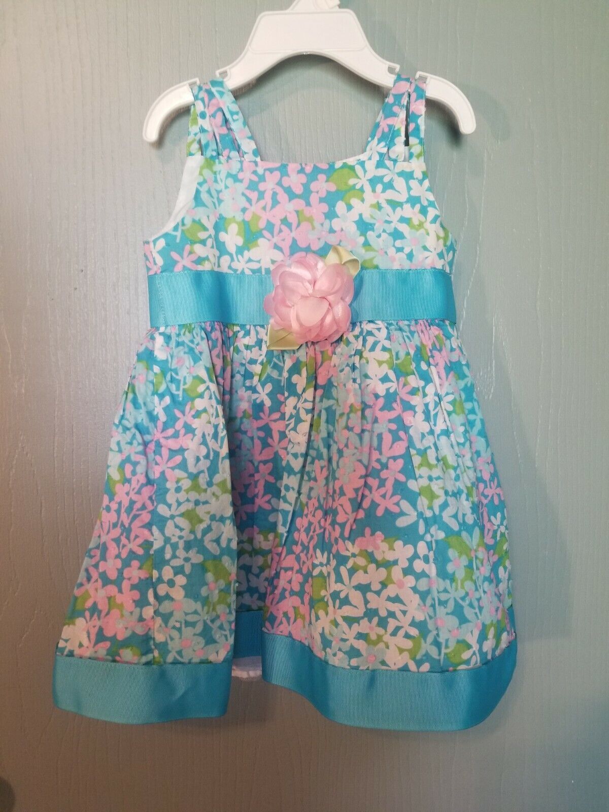 Youngland - Floral Sundress Dress Size 2T     B17 - £6.22 GBP