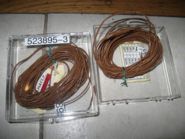 Nuovo Lotto Da 2 HTI Termocoppia wires Cavo Connettori 50 A 260 C #523895 1 - $121.58