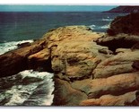 Devils Punch Bowl and Gull Island Oregon OR Chrome Postcard Z5 - £1.53 GBP